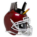 Blank Mini Football Helmet Desk Caddy w/Faceguard